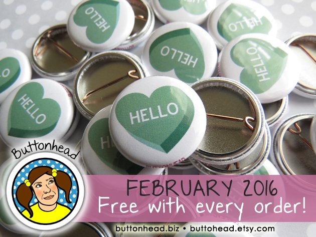 February 2016 Freebie Button