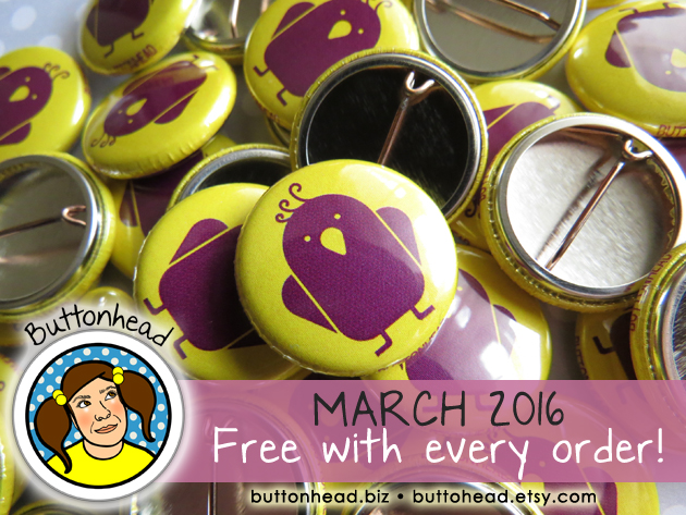 March 2016 Freebie Button