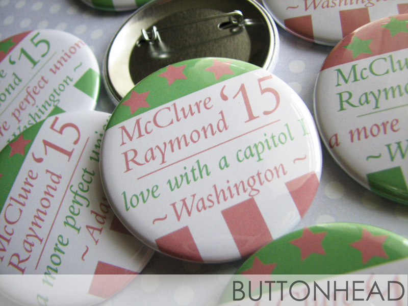 Custom-Presidential-Campaign-Wedding-Buttons